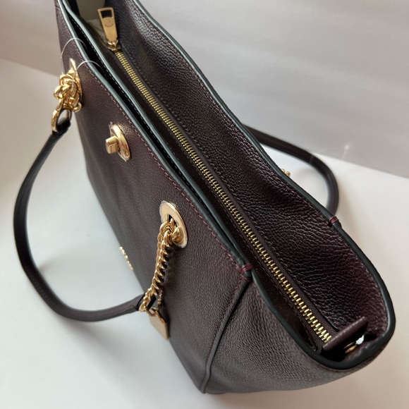 NWT COACH CHAIN TOTE HANDBAG  PURSE - Picture 6 of 7